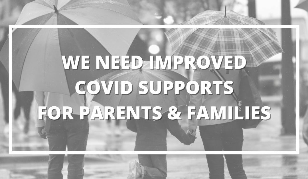 Statement on need to improve COVID supports for parents and families