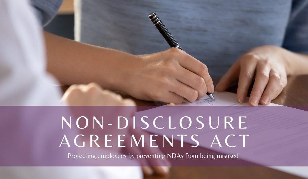 Non-Disclosure Agreement legislation breaking ground in Canada