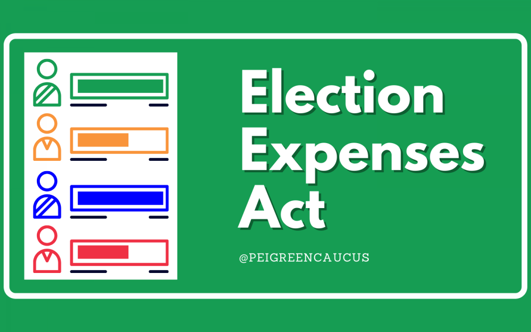 An Act to Amend the Election Expenses Act