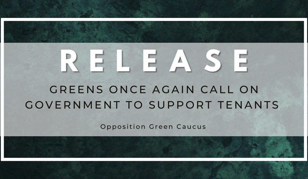 Greens once again call on Government to support tenants